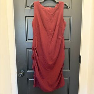 Chetta B Rich Red Midi Dress
